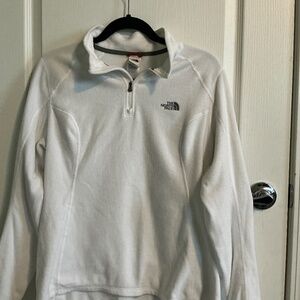 White North Face Women’s Fleece Large